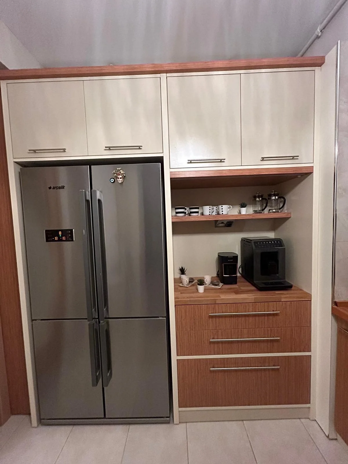 Ahşap Detaylı Mutfak